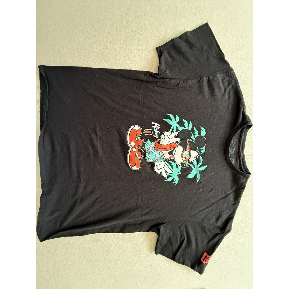 disney neff mickey shirt Xxl Black With Mikey Mouse Picture